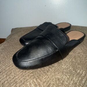 Old Navy Black Slip-On Loafers